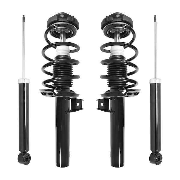 Unity 4-11060-257020-001 Front and Rear Complete Strut Assembly Shock Kit 4-11060-257020-001 - main